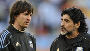maradona messi