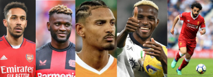 Top 10 Football Strikers in Africa
